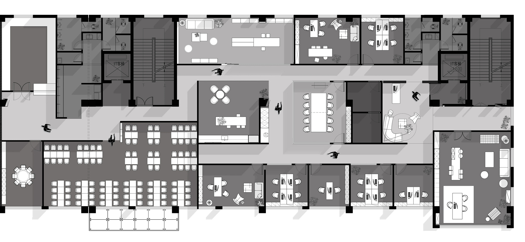 蚌埠2300平企业整层办公楼室内装饰装修翻新改造工程(图1) hefei-office-2500ping-decoration (16).jpg